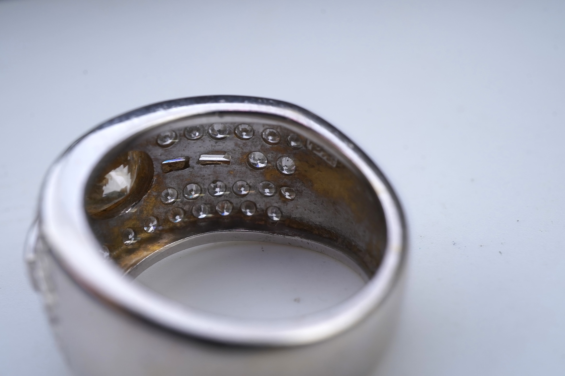 A diamond ring